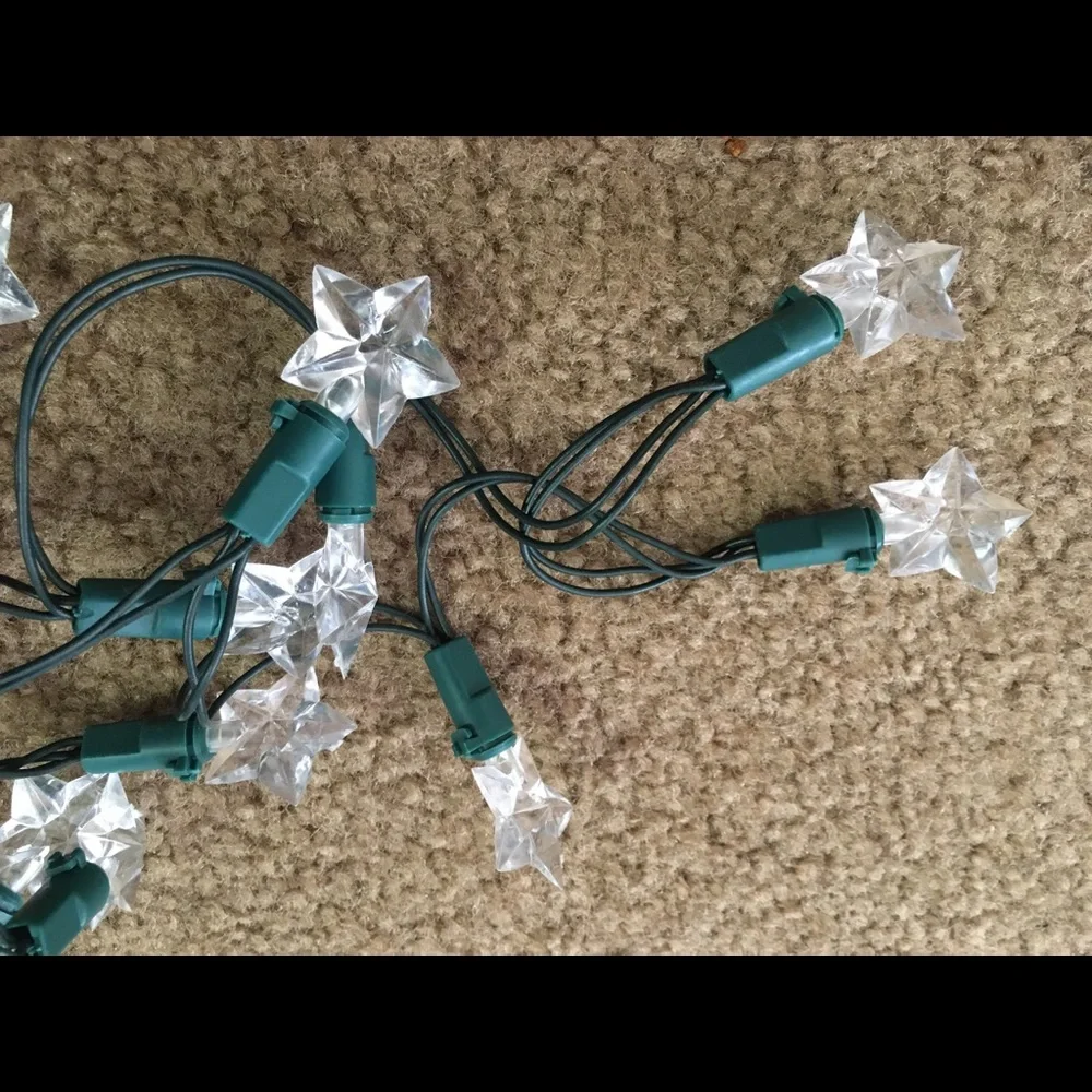 NWT Fun festive 20 warm white LED lights holiday